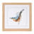 Framed Bird Print Under Glass