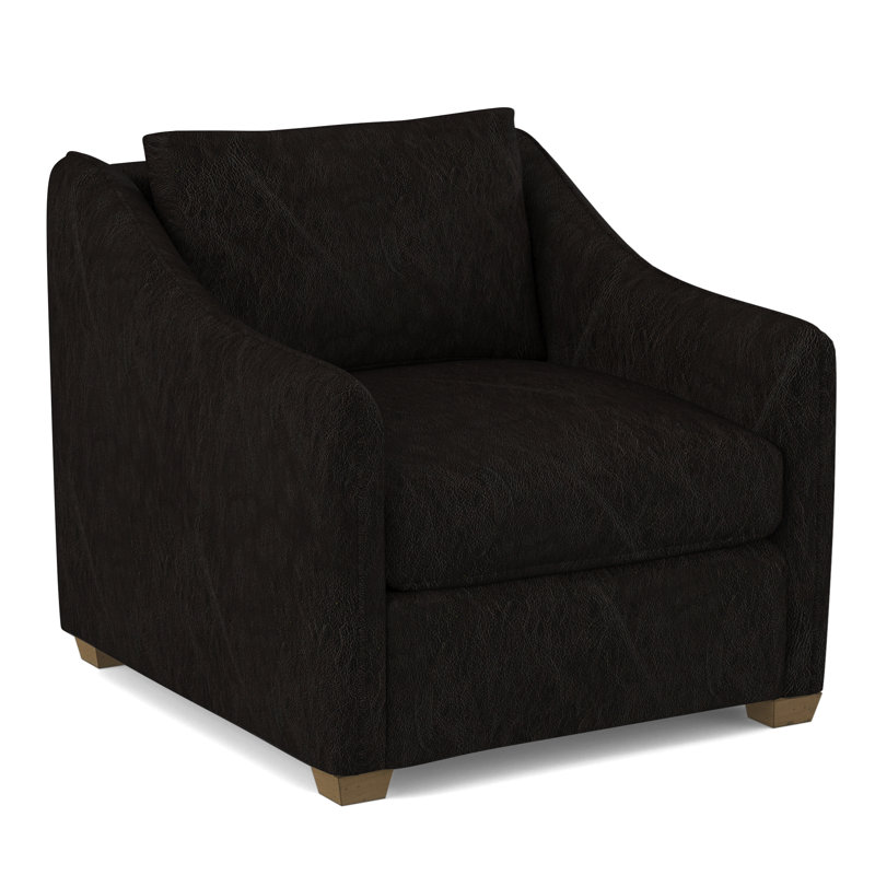 Armchair, Applause Bajah Ruby, Weathered Gray