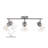 Bismark 24'' 3 -Light Fixed Track Track Kit with Dimmable and Adjustable Head