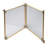 25.6'' H 2 Panel Metal Exercise Pen With Door-99277805