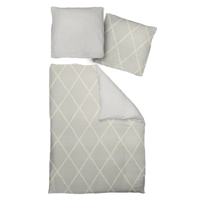 Beeman Cotton 56 TC Reversible 2 Piece Duvet Cover Set
