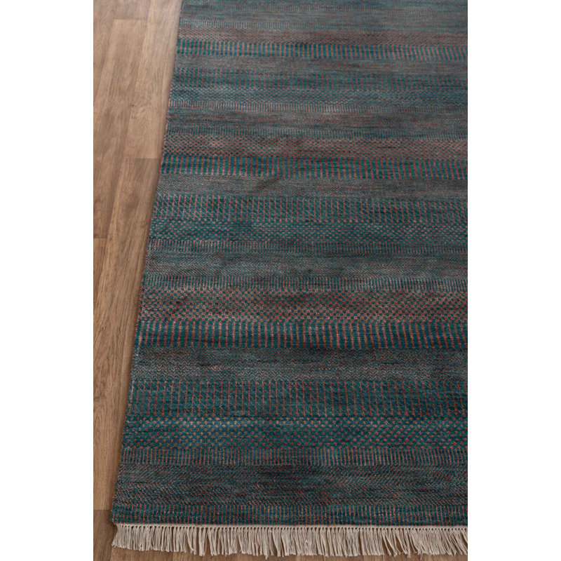 Tapis contemporain noué à la main Dover