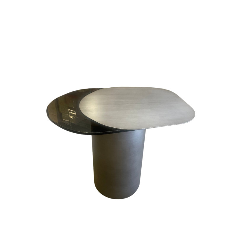 Table de bout Cerryn , Argent mat