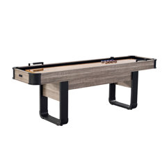 16' Black 2pc Woodbridge Shuffleboard Table