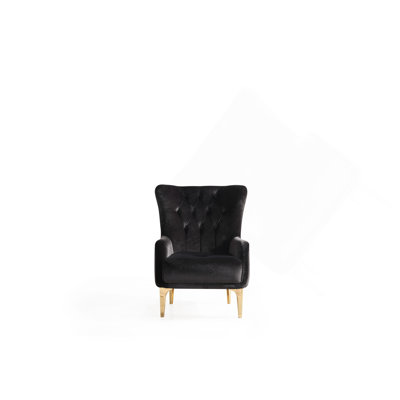 Chaise moderne en noir