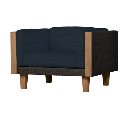Catalina Outdoor Teak Lounge Chair