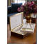 Boîte de rangement classique en cuir Croc-111631688