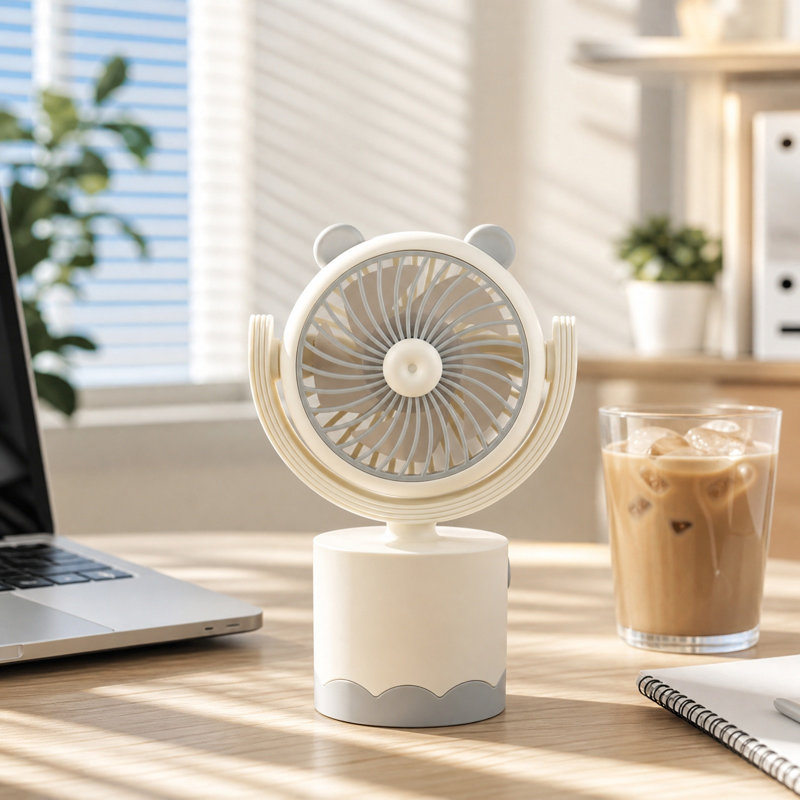 Mini ventilateur portatif USB USB, White
