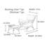 Chaise berçante ergonomique simple