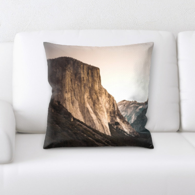 Microsuede Throw Pillow