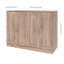Lit armoire avec matelas Pur-89000549-89000548