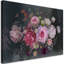 Vintage Flowers Bouquet - Wrapped Canvas Print-1062086813