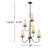 Walling 6 - Light Dimmable Tiered Chandelier-28222813