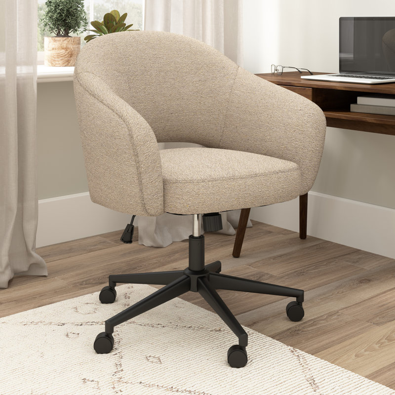 Fauteuil de bureau Meila, Beige
