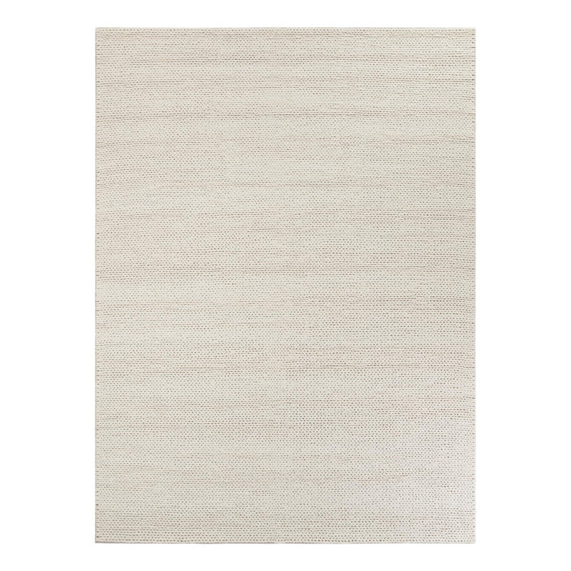 Yanellie Hand Loomed Wool Dhurrie Rug , Rectangle 9' x 12'