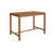 Akeya 5-Piece Outdoor Teak Wood Bar Set In Natural Sail-125185402-125185405
