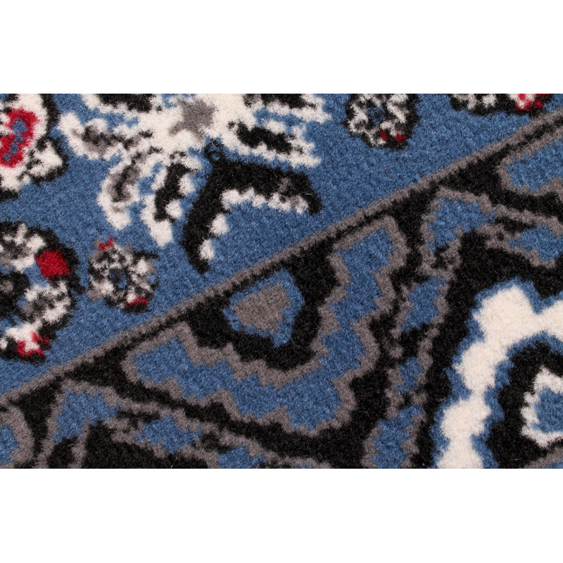 Nickelson Oriental Flatweave Area Rug, Round 120cm