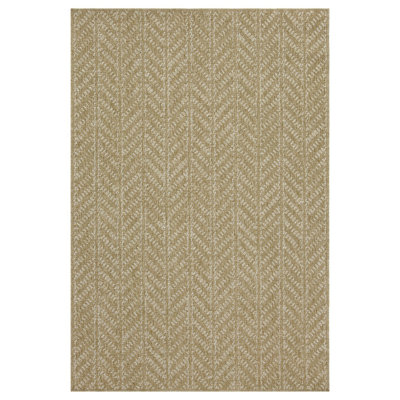 Earth GC_NTL1014 White Indoor/Outdoor Area Rug