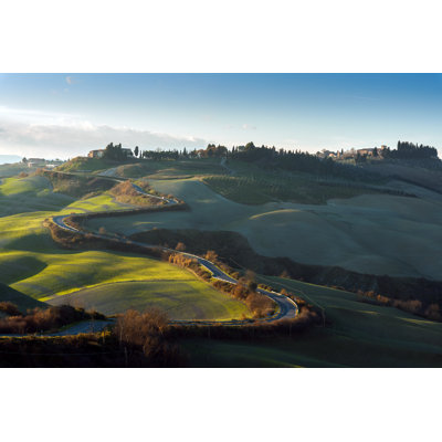 Tuscan Country Road by Pavliha