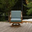 Solerno Heated Swivel Chair — Dove-739103908
