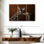 «Brampt Giraffe Kissing Mom»-106427145