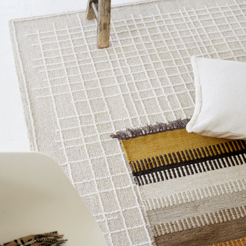 Mayenne Natural Rug, Rectangle 6'7" x 9'10"