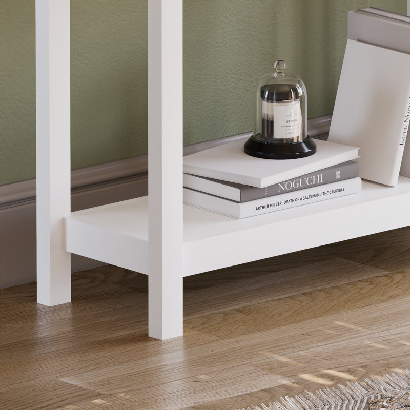 Beacsfield 2 Drawer Console Table Hallway & Living Room Furniture Shaker Style, White