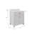 Minnetrista Single Bathroom Vanity with Marble Top-1346441518