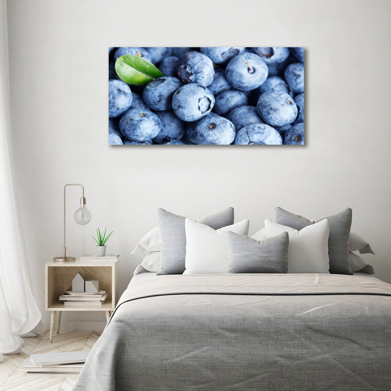 Blueberries - No Frame Print on Canvas