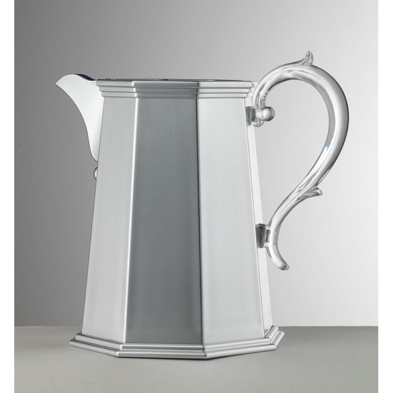 Ottaviana Acrylic Pitcher, Silver
