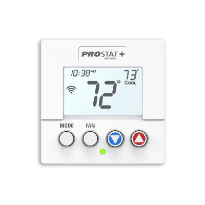 Prostat+ Programmable Thermostat: 2h/2c, 7-day, Wifi