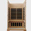 Sauna infrarouge FAR intérieur pour 4 personnes en pruche avec écran LCD audio Bluetooth