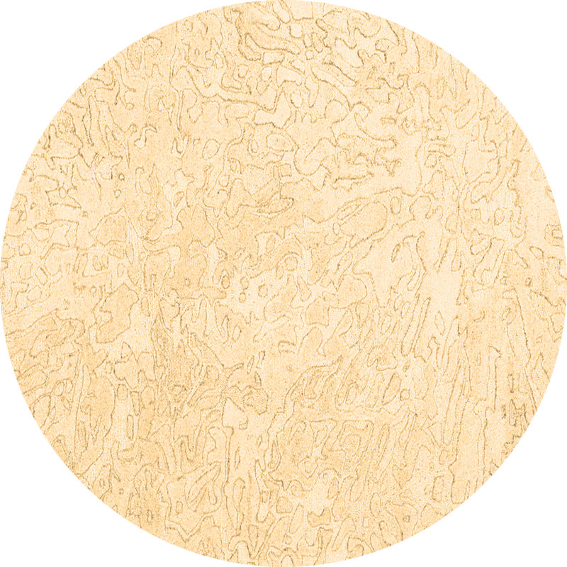 Herda Washable Abstract Indoor Rug, Round 6'