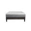 Matelas hybride à ressorts ensachés à mémoire de forme moyenne-953219141