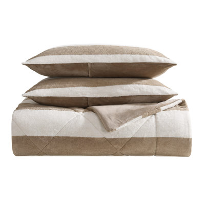 Nautica Lawndale Plush Reversible Comforter Set