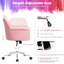 Chaise de travail en velours Trouville-1838053359