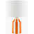 Orange / blanc sélectionné