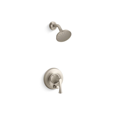 Ensemble de garniture de douche Buckley Rite-Temp avec inverseur à bouton-poussoir, 2,5 gallons par minute