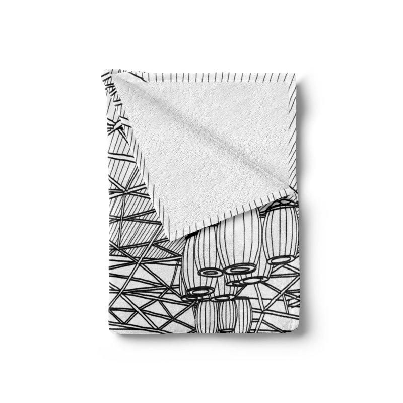 Hand Woven Throw Blanket, 50" x 60"