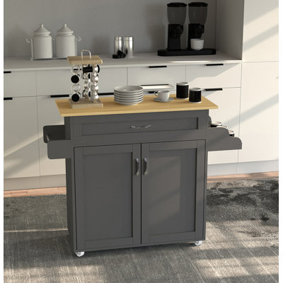 Sykesville Wood Kitchen Cart