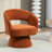 Wakia Corduroy Fabric Accent Chair with Swivel Base-752031475