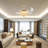 Houstyn Dimmable Crystal Ceiling Fan with LED Lights & Remote Control-1733840709-1706801313