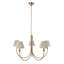 Santiago 5 - Light Shaded Chandelier-109846841