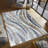 Soft Durable Area Rug Polyester Modern Design High Traffic Suitable