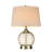 22.5" Tuscan Sun Glass Table Lamp
