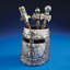 Knight's Templar Helmet Desk Accessory