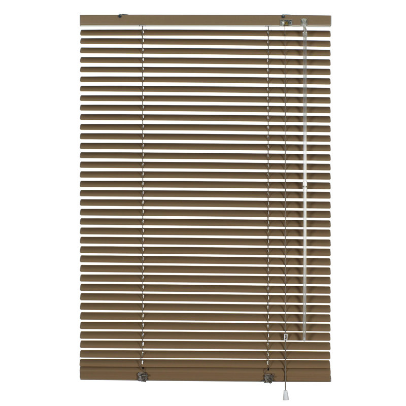 Room Darkening Mini Blinds, 175cm L x 60cm W, Mocha