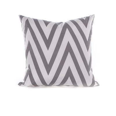 Coussin décoratif à chevrons