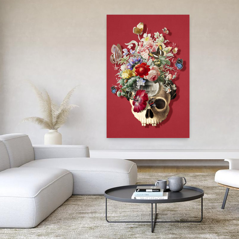 Art contemporain contemporain sur toile, H 60 po x l 40 po