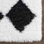 Tapis noir et blanc Axlan-685210725